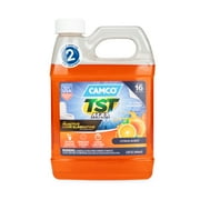 Camco TST MAX RV Toilet Treatment, Ultra-Concentrated Formula, 32oz, Orange (41192)
